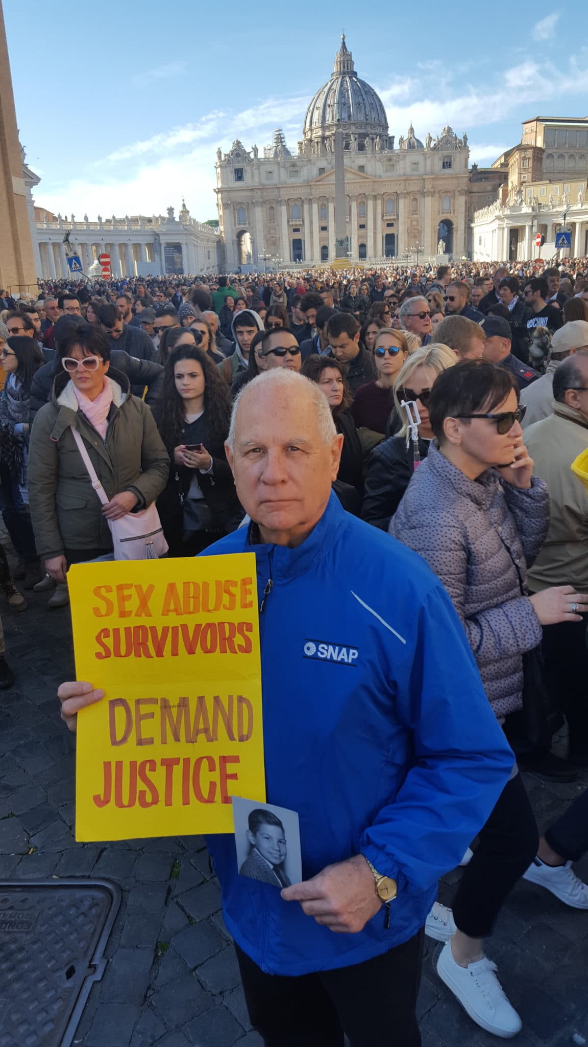Tim Lennon at the Vatican, November 2019